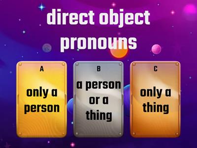  DOUBLE OBJECT PRONOUNS