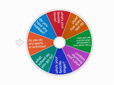 ice breaker / questions for kids 