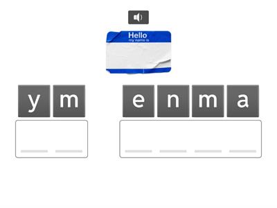 Anagram: Personal Information