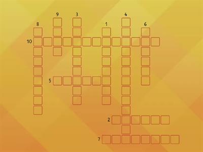 Careers Crossword (Recognising employment opportunities) 