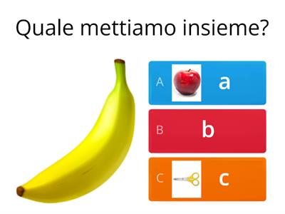 ABILITA' COGNITIVE: PERCEZIONE VISIVA ANALOGIE LIVELLO 1