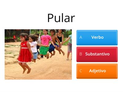 Verbo, substantivo ou adjetivo?