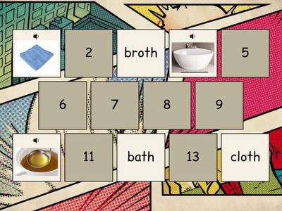 /th/ Voiceless (Matching Pairs #1)