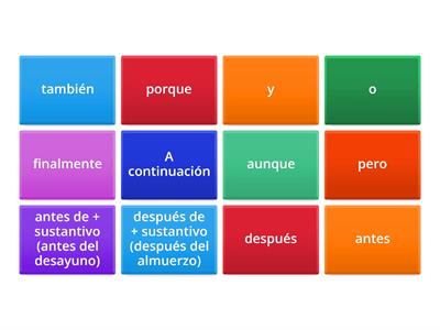  A21- LINKING WORDS FLIP TILES