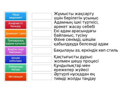 БАСҚАРУ ПСИХОЛОГИЯСЫ