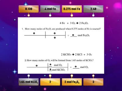 Mole-Mole Stoichiometry