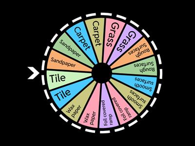 Friction Spin the Wheel