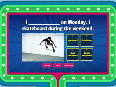 Present Simple (affirmative, negative, questions)