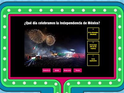 Fiestas patrias en México