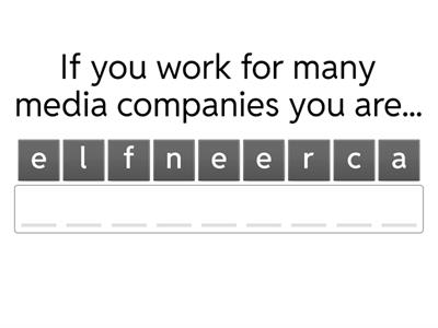 UPI Media Vocabulary Review