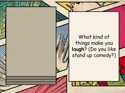 Random Questions (time to talk!)