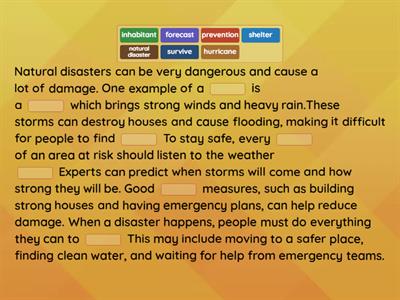 Term 2 Exam Vocabulary: Environment