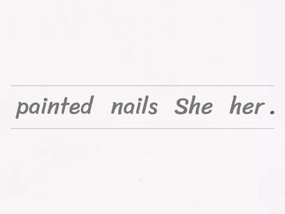 Unit 5 Grammar I - Unjumble