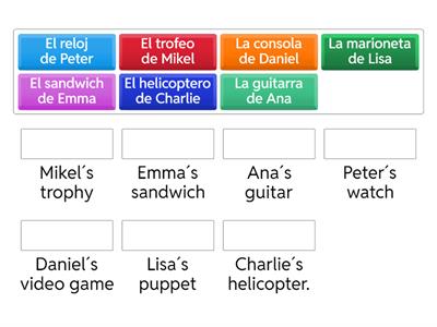 English t4 2º primaria