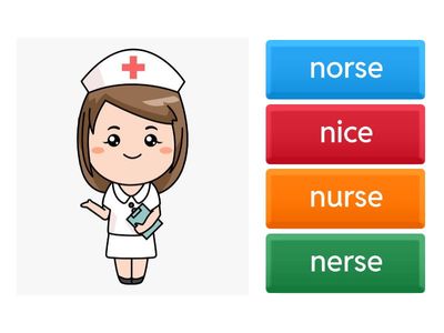 Bossy r Spelling Quiz