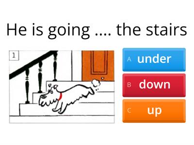 B1-B2 Vocab Prepositions of Movement