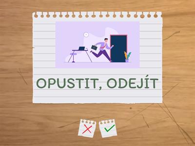 Verbs - 8. grade - I.