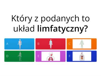 Układ limfatyczny i odpornościowy quiz