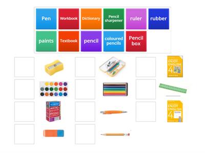 Биболетова 4 School things 