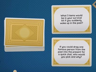 L5 #1 - Dec: Conversation Cards