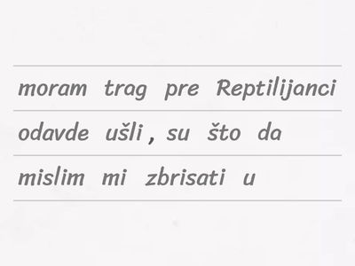 Red reči teorije zavere