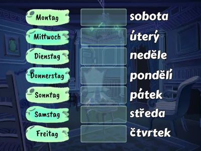 Německý jazyk - dny v týdnu