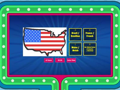 Countries and nationalities