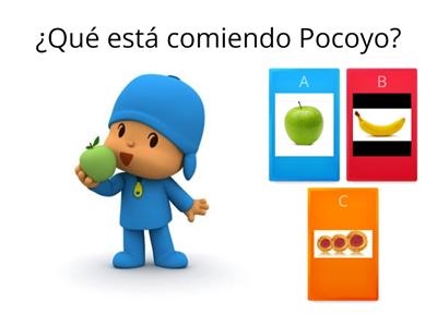 Observación y atención: ¿Qué hace Pocoyo?