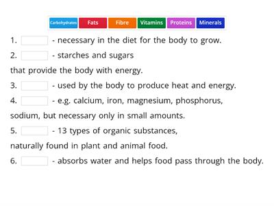 Nutrients - matura