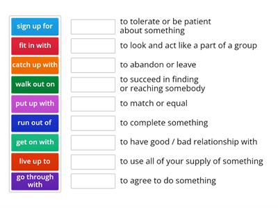 3-part phrasal verbs