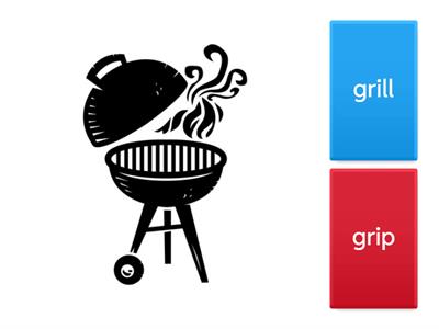 gl gr Quiz - multiple choice words