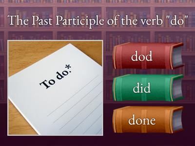 Past Participle of verbs