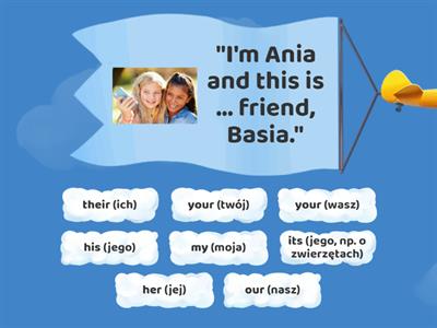 Possessive adjectives (pl)