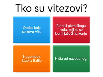 Vitezovi u srednjem vijeku