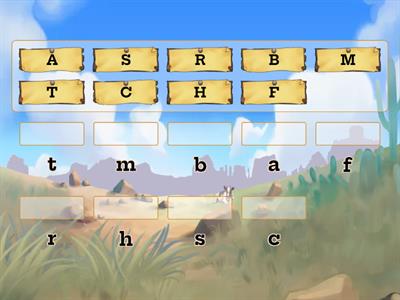 Upper/lower case letters