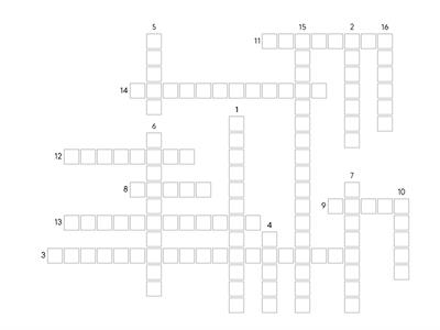 8th-Physics Crossword