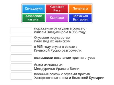 Огузское государство, политика