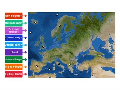 Európa határai és félszigetei 2.