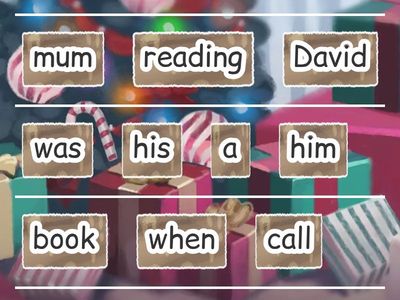 past continuous. while and when-1º eso