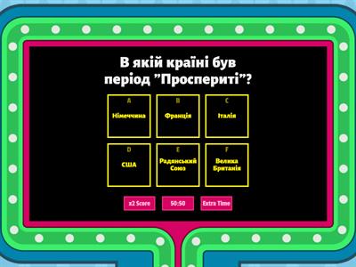 Всесвітня історія 10 клас