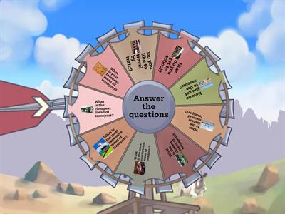 Means of transport (Speaking)