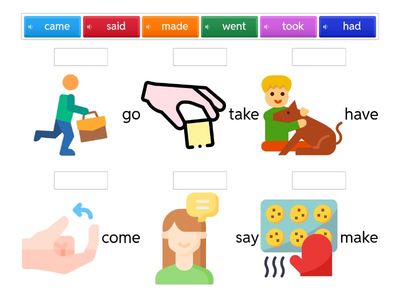 Irregular verbs 1 (GG2, Unit 6.3)