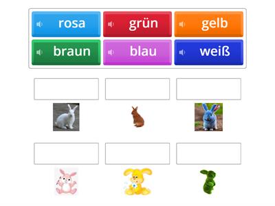 Vorschule - Farben und Hasen