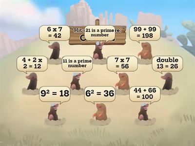Y6 Number Whack-a-mole