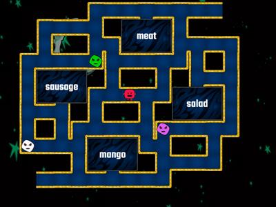 U4. Food Vocabulary p. 45 Maze