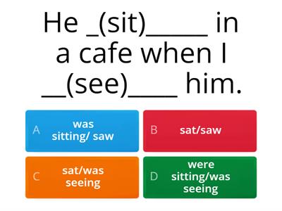 Past Simple/Past Progressive