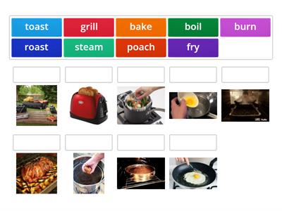 Cooking verbs