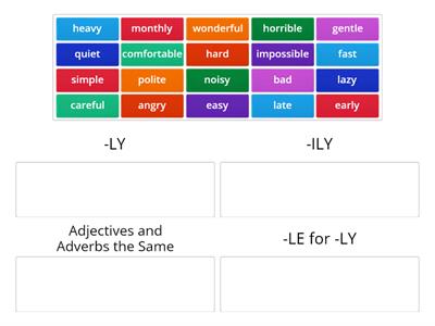 Forming Adverbs