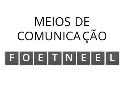 MEIOS DE TRANSPORTE E MEIOS DE COMUNICAÇÃO