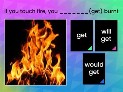 Conditionals Type 0, 1 and 2